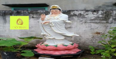Tượng Quan Âm Bằng Đá Giá Tốt
