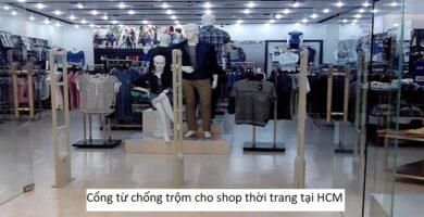 Cổng từ chống trộm cho shop thời trang tại HCM
