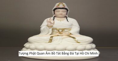 Tượng Phật Quan Âm Bồ Tát Bằng Đá Tại Hồ Chí Minh