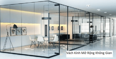 Vách Kính Mở Rộng Không Gian