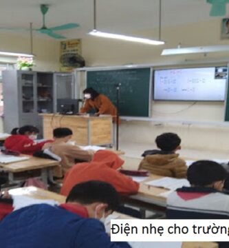 Điện nhẹ cho trường học Bình Dương